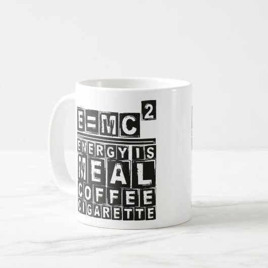 Mug E=mc² (Devant gauche)