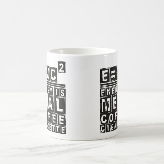 Mug E=mc² (Centre)
