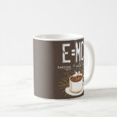 Mug E=MC2 Energy Milk Coffee Funny Chemistry Science (Devant droit)
