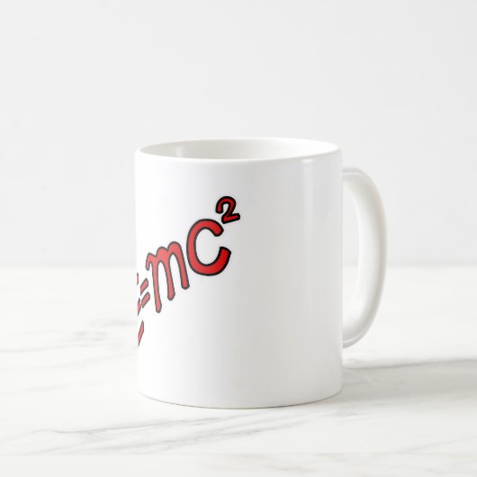 Mug E = mc² – Genius Mode On (Devant droit)