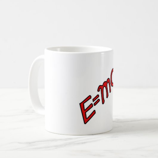 Mug E = mc² – Genius Mode On (Devant gauche)