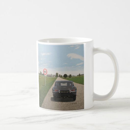 Mug E-Type 9600 HP de Jaguar (Droite)