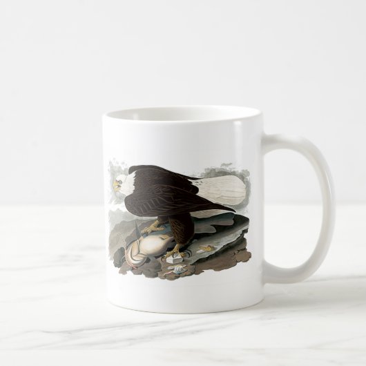 Mug Eagle à tête blanche | John James Audubon (Droite)