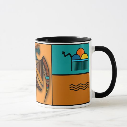 Mug Eagle abstrait (Droite)