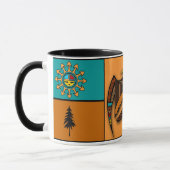 Mug Eagle abstrait (Gauche)