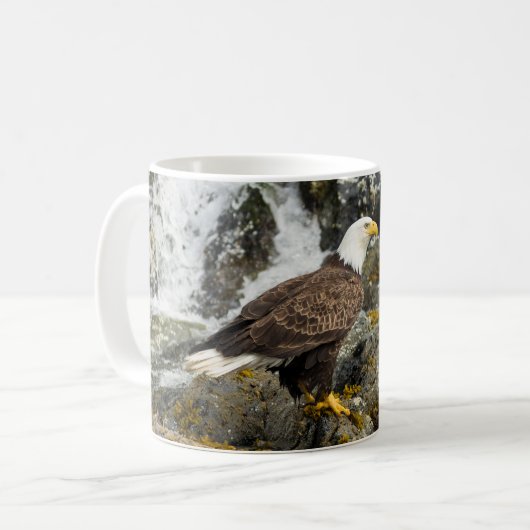 Mug Eagle chauve fier (Devant gauche)