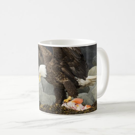 Mug Eagle chauve final (Devant droit)