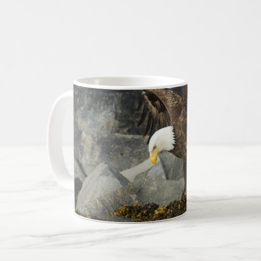 Mug Eagle chauve final (Devant gauche)