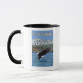 Mug Eagle Diving Dakota du Sud (Gauche)