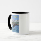 Mug Eagle Diving Dakota du Sud (Devant gauche)