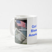 Mug Eagle et drapeau (Devant gauche)