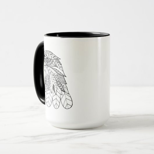 Mug Eagle inspiré (Devant gauche)