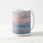Mug Eagle Olympic Mountains Kirkland Washington Voyage (Devant droit)