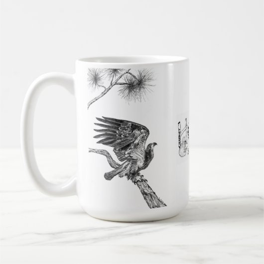 Mug Eagles E14, 15 + 16 HOME Second Nature (Gauche)