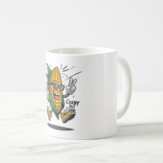 Mug "Ear de maïs élégant" (Devant droit)