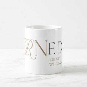 Mug eaRNed it RN Diplôme de soins infirmiers Graduatio