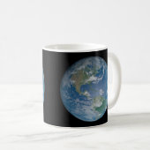 Mug Earth globe with photo taken from space (Devant droit)