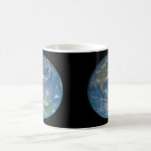 Mug Earth globe with photo taken from space (Centre)