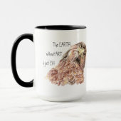 Mug Earth without Art is just EH, drôle de citation (Gauche)