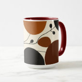 Mug Earthly Silhouette Abstract Minimalist (Devant droit)