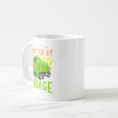 Mug Easily Distracted By Garbage Trucks Funny Truck Lo (Devant gauche)