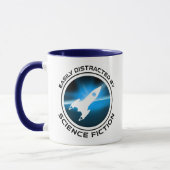 Mug Easily Distracted By Science Fiction (Gauche)