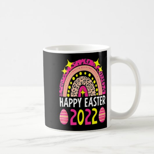Mug Easter 2022 rainbow cute happy easter 2022 women  (Droite)