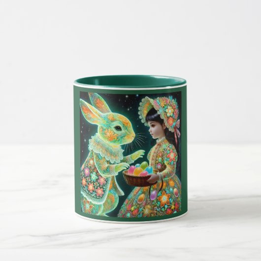 Mug EASTER ~ 3D ~ Vintage lumineux ~ (Centre)