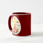 Mug Easter Blessings – Christian Faith Art - caneca (Devant gauche)