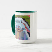 Mug Easter Bunny Painting - Gift for Easter Holiday (Devant gauche)