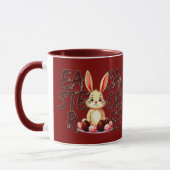 Mug Easter Calories Stories – Funny Bunny - caneca (Gauche)