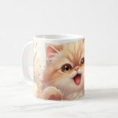 Mug “Easter Joy Persian Kitty" Adorable Persian Cat (Devant gauche)