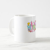 Mug Easter Mimi Bunny Ears Coquette Bow Easter Rabbit  (Devant gauche)