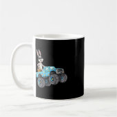 Mug Easter Rabbit équitation Monster Camion Fun Boys G (Gauche)