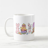 Mug Easter Squad Bunny Poussins Oeufs. (Gauche)