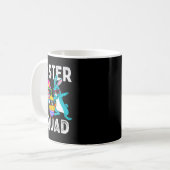 Mug Easter Squad Dabbing Bunny Chick Egg Chasse Match (Devant gauche)