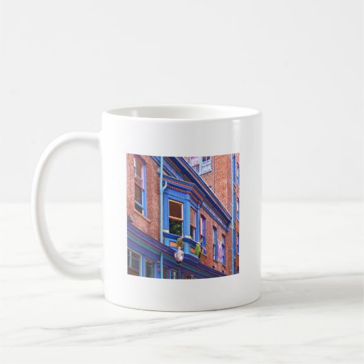 Mug Easton PA - Rue avec baie vitrée (Gauche)