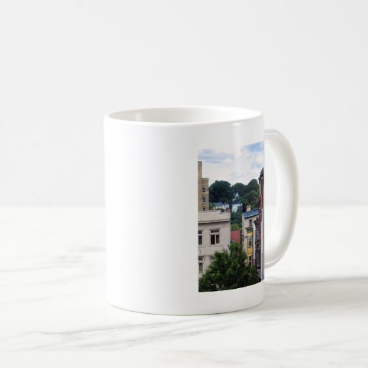 Mug Easton PA - Vue depuis la fenêtre (Devant droit)