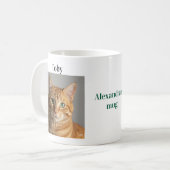Mug Easy Customization Pet Photo Name Pet Lover gift (Devant gauche)