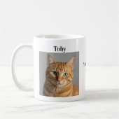 Mug Easy Customization Pet Photo Name Pet Lover gift (Gauche)