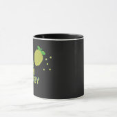 Mug Easy Peasy Lemon Squeezy - Pixel Art Noir Gam (Centre)