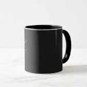 Mug Easy Peasy Lemon Squeezy - Pixel Art Noir Gam (Devant droit)