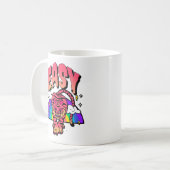 Mug EASY Tiger Classic – Rétro Arc-en-ciel Fier et (Devant gauche)