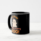 Mug Eat Drink And Be Scary Funny Spooky Gifts For Clas (Devant gauche)