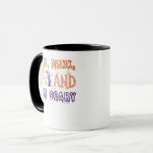 Mug Eat Drink And Be Scary Funny Trendy (Devant gauche)