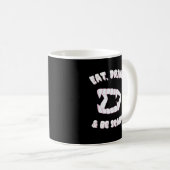 Mug Eat Drink Be Scary Vampire Minimalist Style (Devant droit)