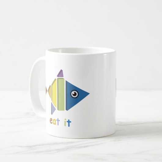Mug Eat fish (Devant gauche)
