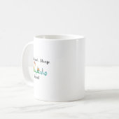 Mug Eat Sleep Beach Repeat Summer Tropical Vacation Be (Devant gauche)