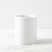 Mug Eat Sleep Dash Répéter Video Game Géométrie Vidéo (Centre)