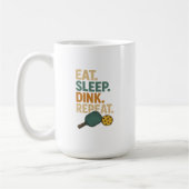 Mug Eat. Sleep. Dink. Repeat. (Gauche)